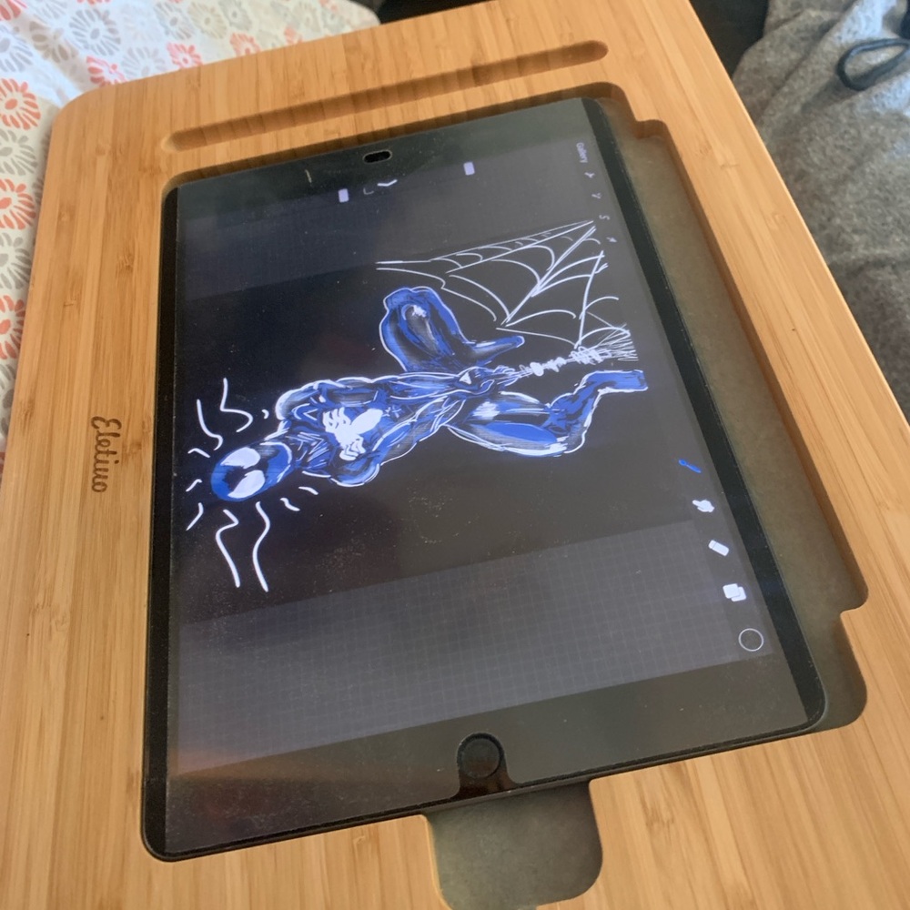Bamboo Tablet Stand for artists